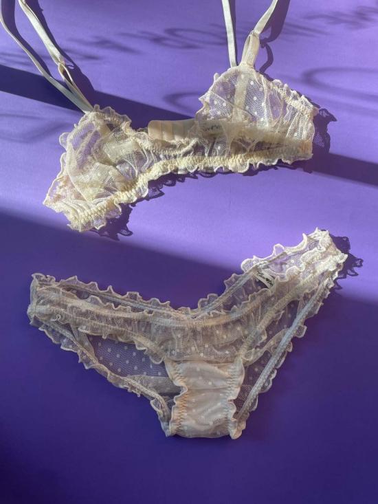  Clare Bare 브라 클레어 베어 올리앤더 렛 아이보리 - OTHER BRANDS