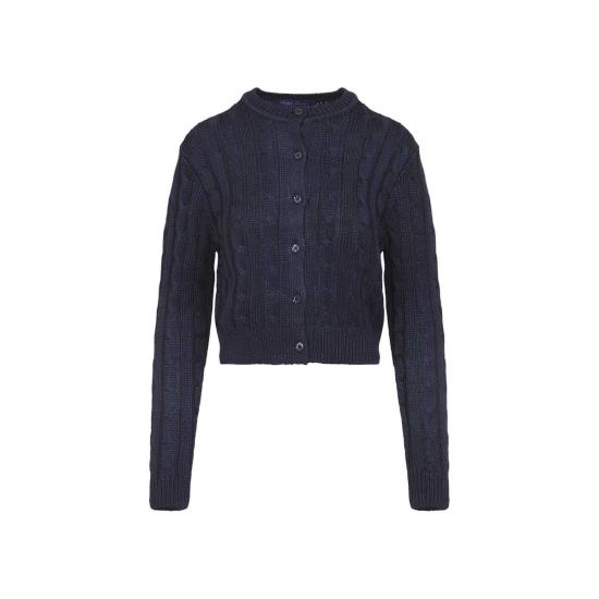  랄프 로렌 가디건 롱  네이비 - RALPH LAUREN