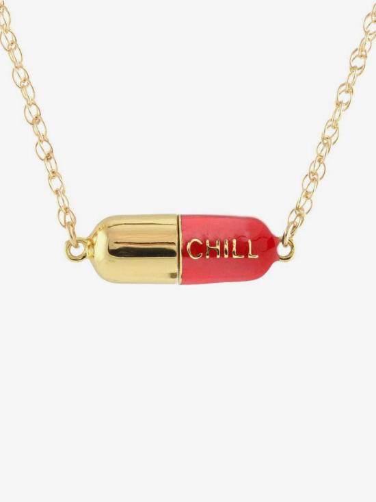  크리스 네이션스 목걸이/팬던트 빅 칠 필 체인 목걸이