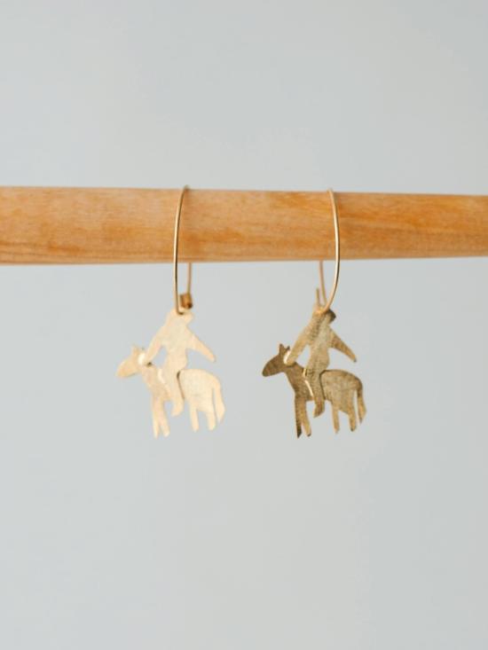  earrings 이어링 애프터 스키 지네트 - OTHER BRANDS