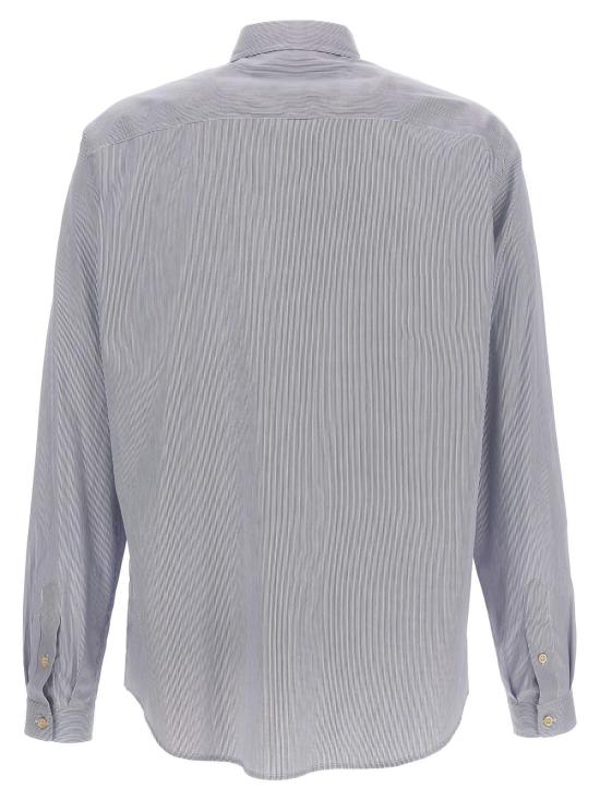  발렌티노 가라바니 긴팔 셔츠 스트라이프  라이트 블루 - VALENTINO GARAVANI