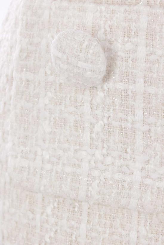  마크제이콥스 숏 스커트 마크 제이콥스 트위드 미니 스커트 아이보리 - MARC JACOBS