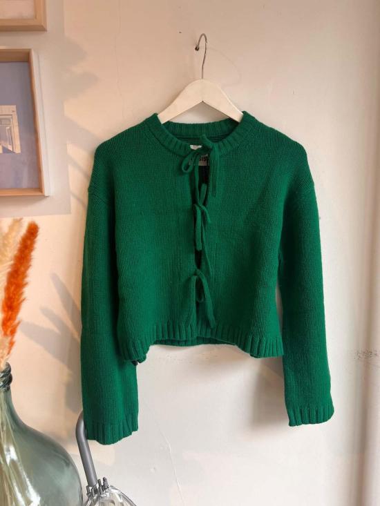  TINY BIG SISTER 가디건 타이니 빅 시스터 타이 디테일 - OTHER BRANDS