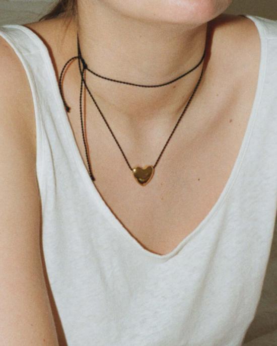  아니카 이네즈 목걸이/팬던트 스몰 하트 목걸이 - ANNIKA INEZ