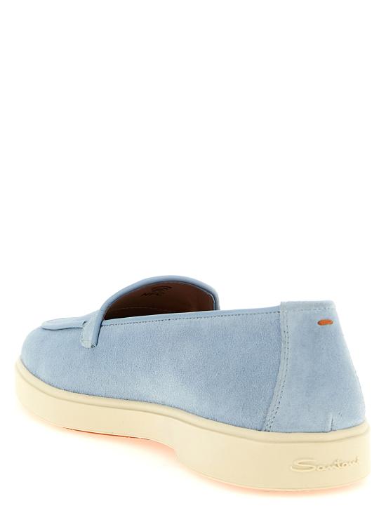 26SS 산토니 로퍼 WUYA72027TISNORBZ52 Light Blue - SANTONI