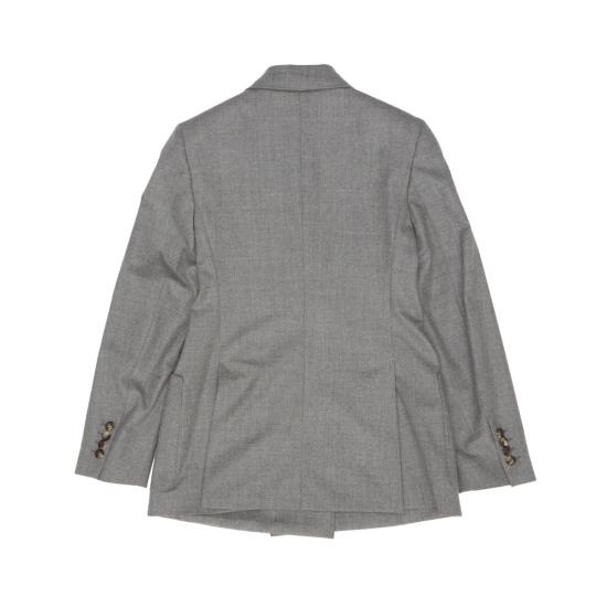  막스마라 자켓 막스 마라 더블 브레스트 긴팔 재킷 (회색) - MAX MARA