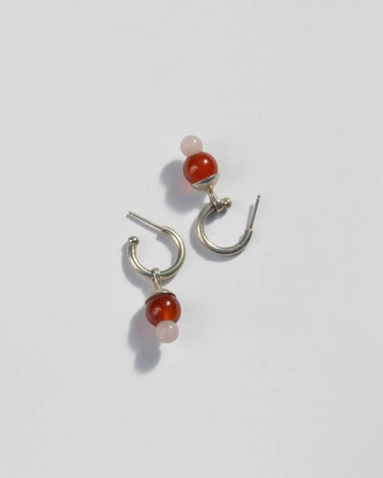  티로 티로 이어링 군타 카넬리안 귀걸이 - TIRO TIRO