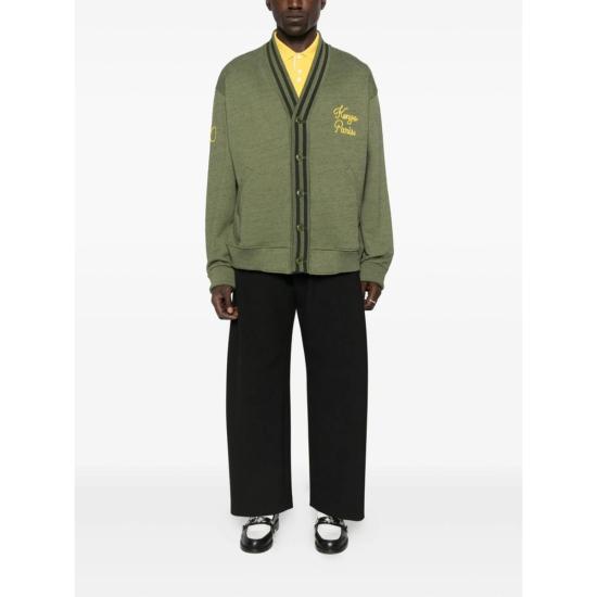  겐조 가디건 카디건 올리브 그린 - KENZO