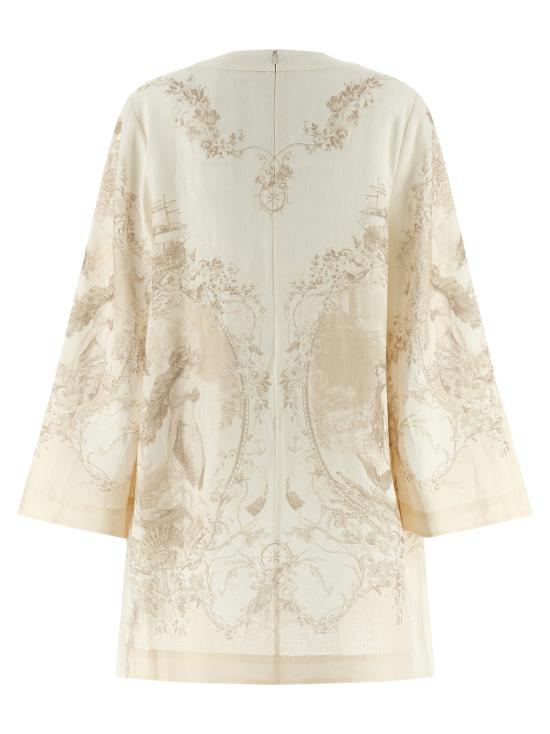 26SS 짐머만 숏 원피스 7049DC26RMERMT Beige - ZIMMERMANN