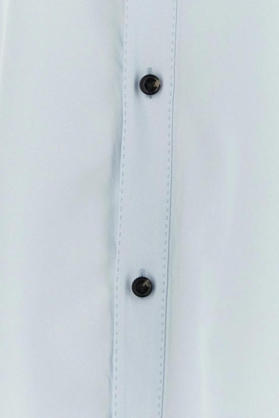  보테가베네타 셔츠 보테가 베네타 비스코스 트윌 셔츠 미스트 블루 - BOTTEGA VENETA