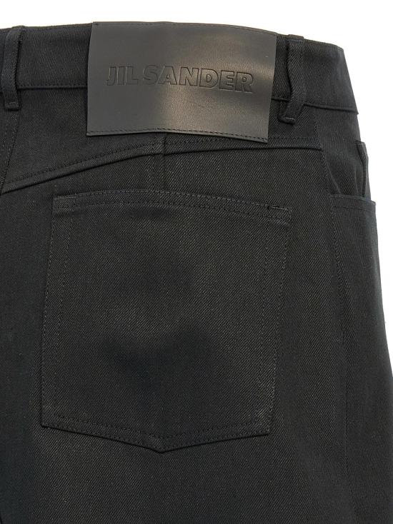  질샌더 미디 스커트 질 샌더  블랙 - JIL SANDER