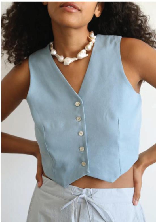  도니 베스트 . 크롭 - DONNI.