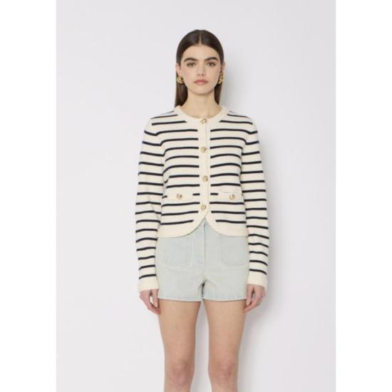  BERENICE 가디건 베레니스 맥글로리아 스트라이프 카디건