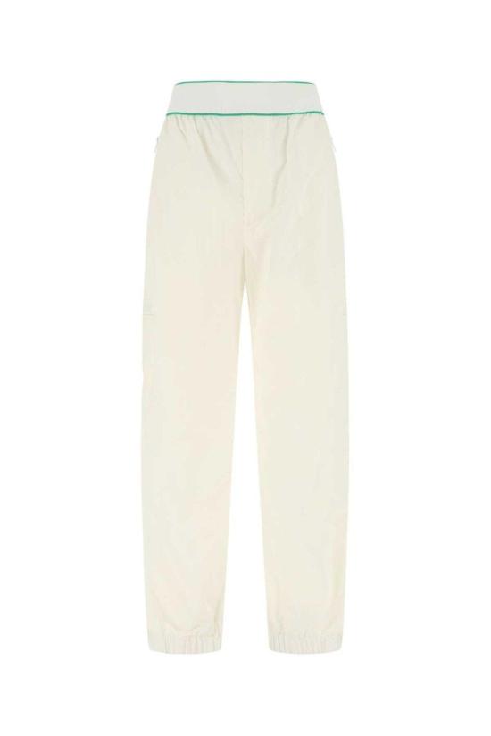  보테가베네타 스트레이트 팬츠 보테가 베네타 리버스 로고  화이트