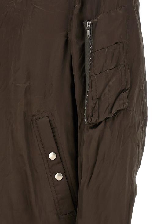 26SS 릭 오웬스 봄버 자켓 RU01F2778N78 Brown - RICK OWENS