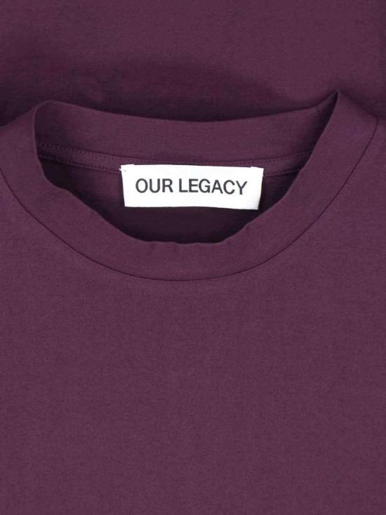  아워레가시 긴팔 티셔츠 아워 레거시  (보라색) - OUR LEGACY