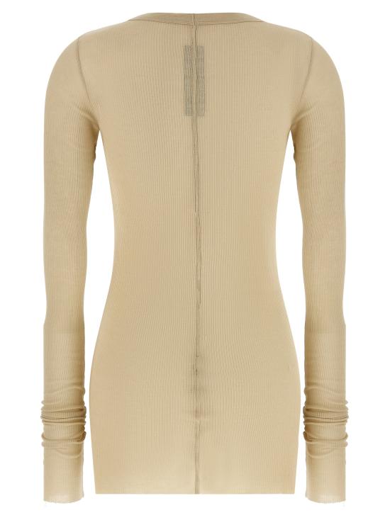 26SS 릭 오웬스 긴팔 티셔츠 RP01F6202RC138 Beige - RICK OWENS