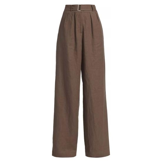  헤브론 스트레이트 팬츠 알리나 팬츠 초콜릿