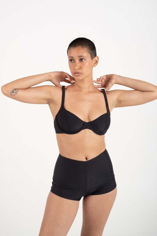  갈라마르 비키니 수영복 빌리 와이어 탑 느와르 - GALAMAAR