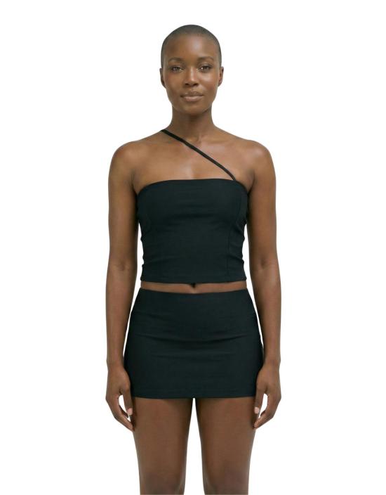  hauslabel 숏 스커트 하우스라벨 Ha 014 마이크로 미니 스커트 느와르 - OTHER BRANDS