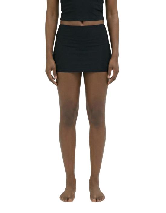  hauslabel 숏 스커트 하우스라벨 Ha 014 마이크로 미니 스커트 느와르