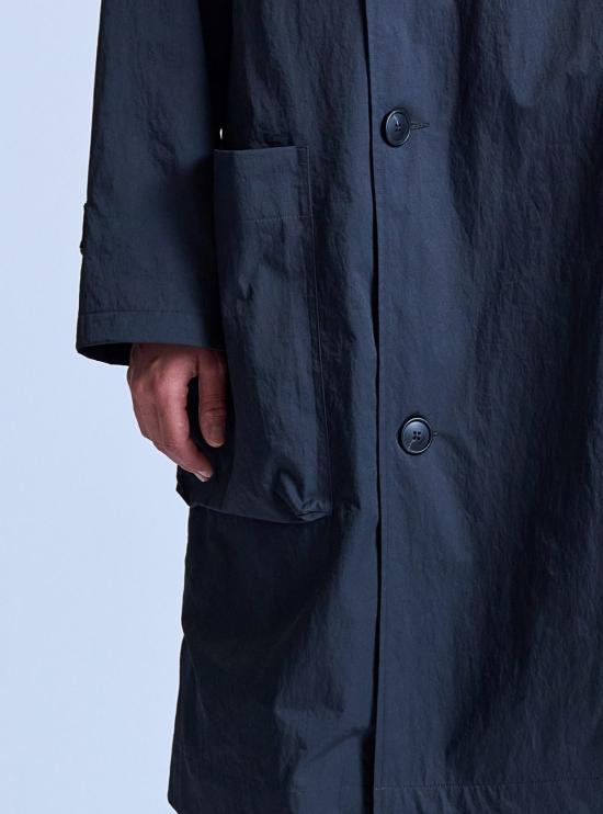  GREI. 트렌치 코트 그레이 피크드 라펠 - OTHER BRANDS