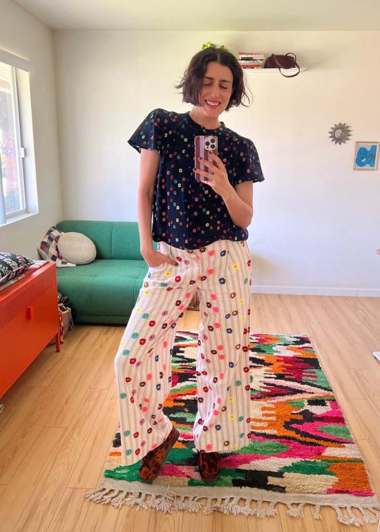  Ace & Jig 스트레이트 팬츠 에이스 & 지그 브렌던 팬트