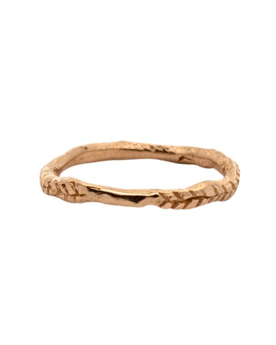  시리 한스도터 반지 크루키드 펀 스태킹 링