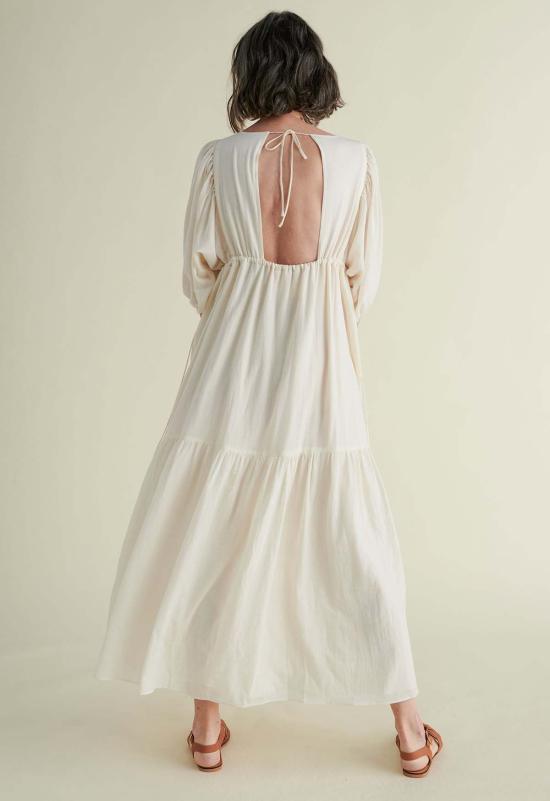  루 샤르망 롱 원피스 루프 샤르망 마젤란 드레스 내추럴 - LOUP CHARMANT