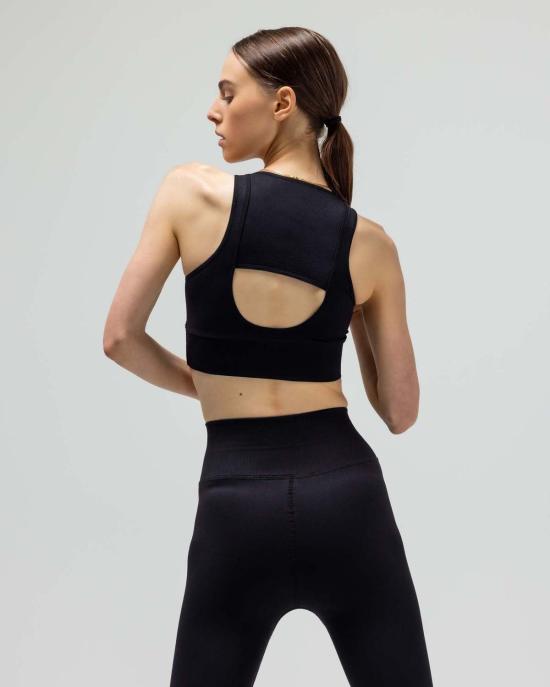  Reformer 브라 리포머 저지 키홀 스포츠  (허리 밴드 일체형)