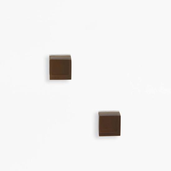  밍유왕 이어링 밍위왕 큐빅  스모키 쿼츠 - MING YU WANG