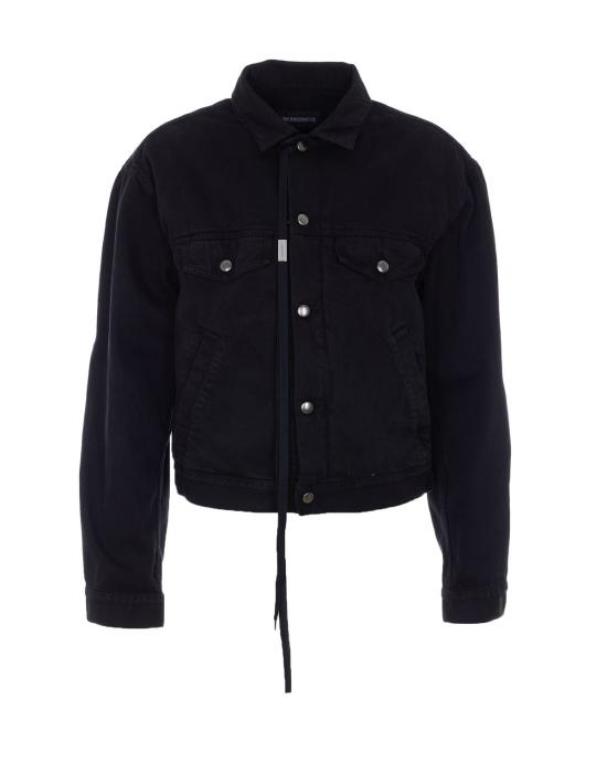  앤 드뮐미스터 데님 자켓 Ann Demeulemeester Standard Raf 데님 재킷 블랙