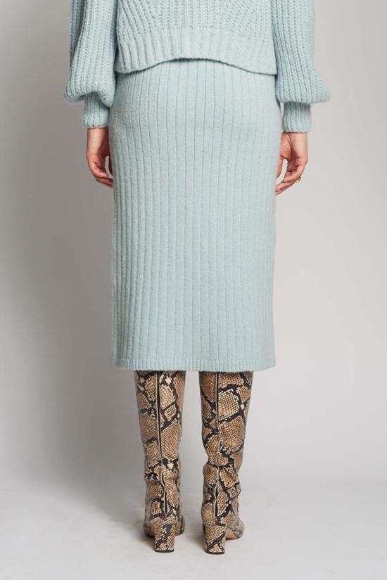  일레븐 식스 미디 스커트 피아 튜브 스커트 민트 - ELEVEN SIX