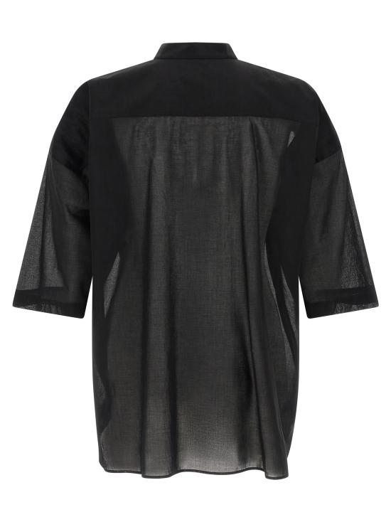 26SS 릭 오웬스 긴팔 셔츠 RU01F2238CV09 Black - RICK OWENS