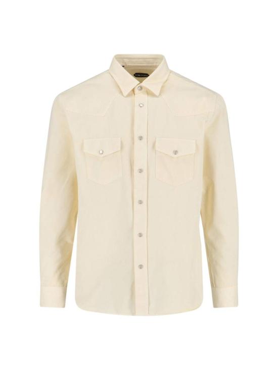  톰포드 셔츠 톰 포드 웨스턴  크림
