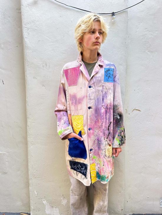  Artist 자켓 펑크 랩코트 아티스트 협업 아르만도 레예스