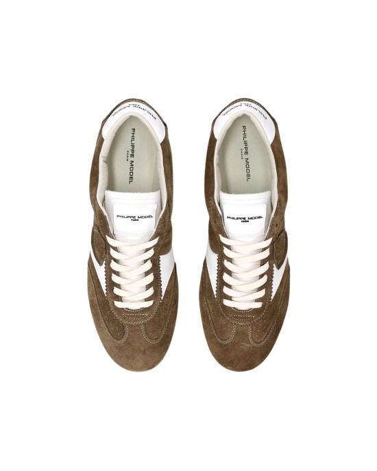  필립모델 슈즈 필립 모델 플랑슈 로우 카프 가죽 구두 블루 - PHILIPPE MODEL