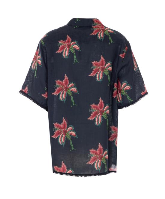 26SS 발렌티노 가라바니 반팔 셔츠 AAN11BA7 D5Y Black - VALENTINO GARAVANI