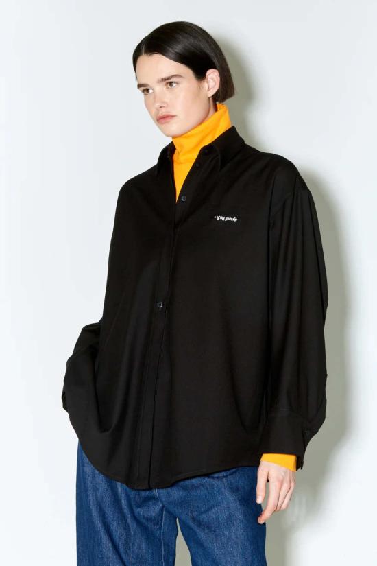  파콘 자크민 셔츠 Facon Jacmin 카렐 셔츠 블랙 - FACON JACMIN