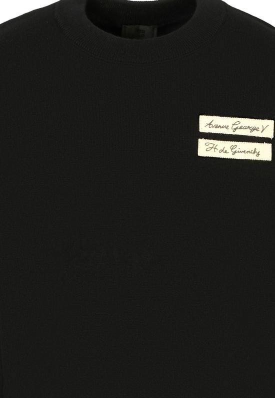  [키즈] 지방시 풀오버 키즈  스웨터 블랙 - GIVENCHY