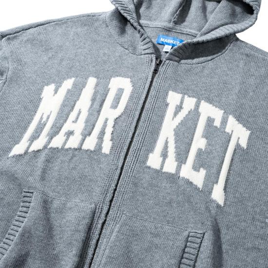  마켓 긴팔 티셔츠 클래식  아크 풀집 스웨터 후디 - MARKET
