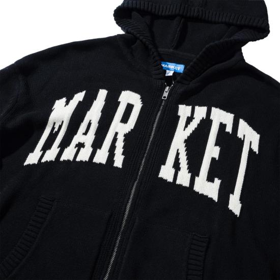  마켓 긴팔 티셔츠 클래식  아크 풀집 스웨터 후디 - MARKET