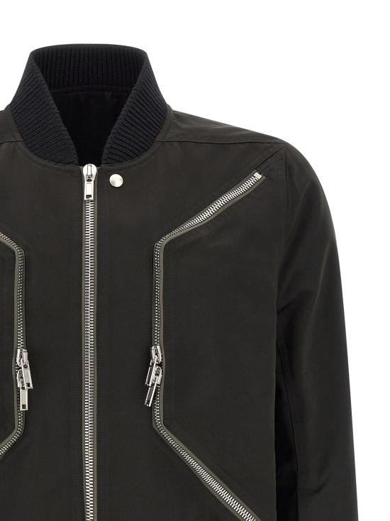 26SS 릭 오웬스 봄버 자켓 RU01F2790THD09 Black - RICK OWENS