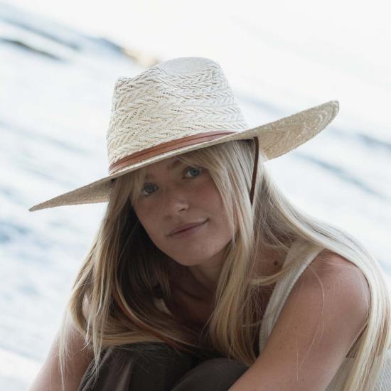  민가 모자 밍가 브레이드 랜체라 스트로 햇 - MINGA