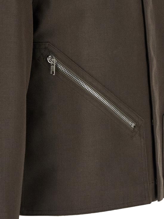 26SS 릭 오웬스 긴팔 셔츠 RU01F2742CDU78 Brown - RICK OWENS