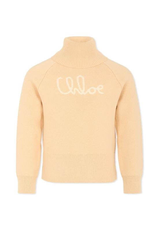  [키즈] 끌로에 풀오버 키즈 터틀넥 베이지