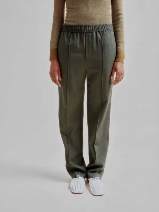  사야카 다비스 뉴욕 스트레이트 팬츠 사야카 데이비스 뉴욕 울 트랙 팬츠 - SAYAKA DAVIS NEW YORK