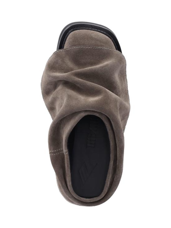  디 아티코 뮬/슬리퍼 Attico Mini Robin Sabots Taupe - THE ATTICO