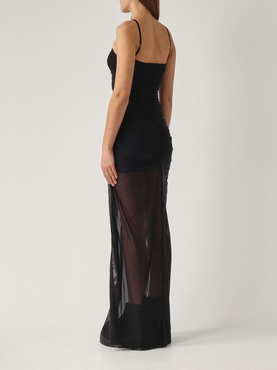  디젤 롱 원피스 D 아마미 드레스 블랙 - DIESEL