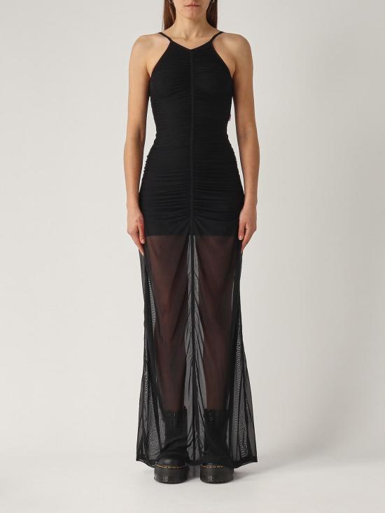  디젤 롱 원피스 D 아마미 드레스 블랙